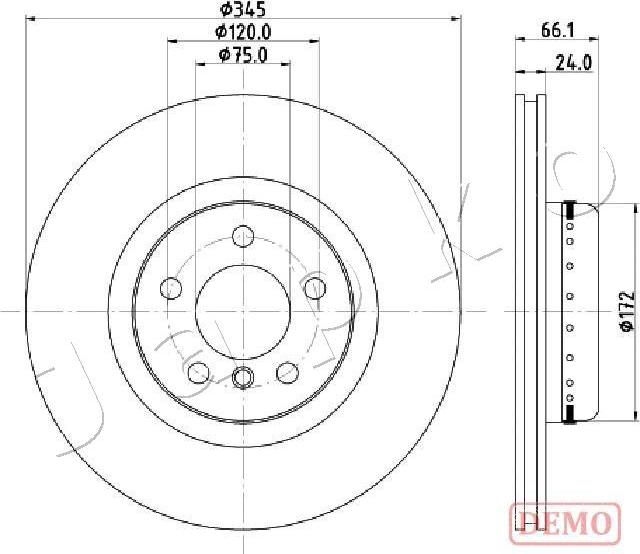 Japko 610104C - Discofreno autozon.pro