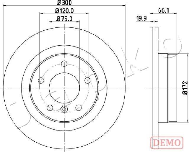 Japko 610101C - Discofreno autozon.pro