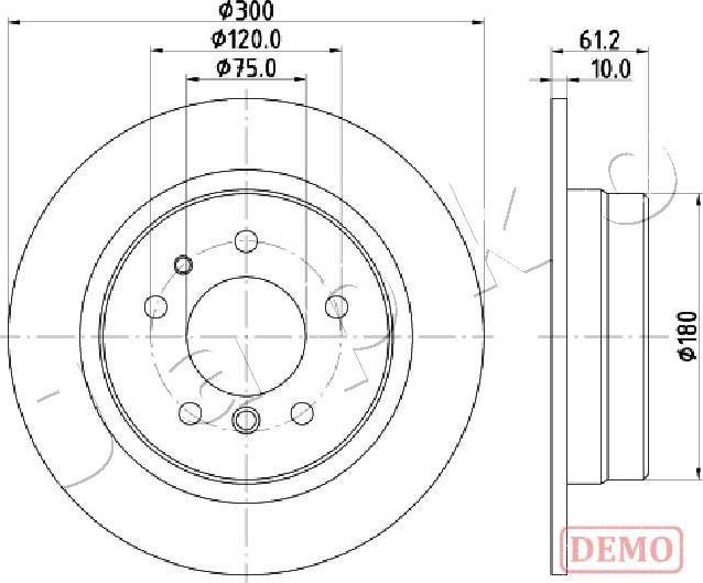 Japko 610119C - Discofreno autozon.pro