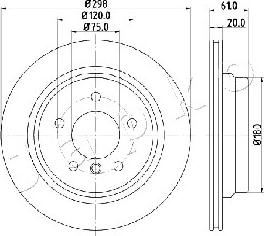 Japko 610120 - Discofreno autozon.pro