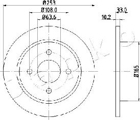 Japko 610303 - Discofreno autozon.pro