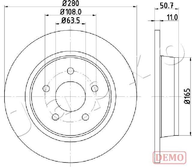 Japko 610302C - Discofreno autozon.pro