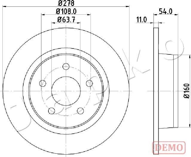 Japko 610311C - Discofreno autozon.pro