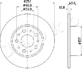 Japko 610211 - Discofreno autozon.pro