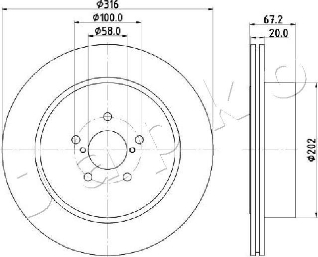 Japko 61714C - Discofreno autozon.pro