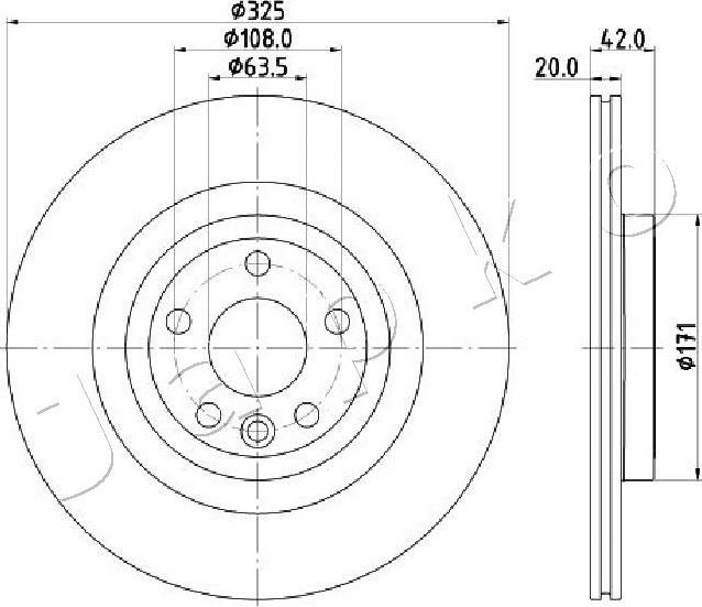 Japko 61L12C - Discofreno autozon.pro