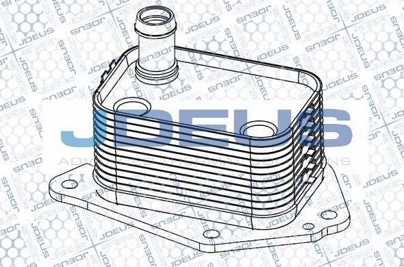 Jdeus 465M10 - Radiatore olio, Olio motore autozon.pro