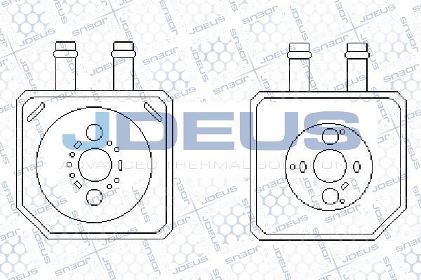 Jdeus 401M20A - Radiatore olio, Olio motore autozon.pro