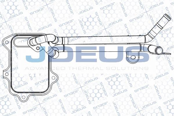 Jdeus 425M29A - Radiatore olio, Olio motore autozon.pro