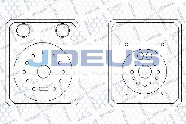 Jdeus 425M28 - Radiatore olio, Olio motore autozon.pro