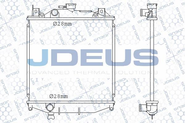 Jdeus 042M05 - Radiatore, Raffreddamento motore autozon.pro