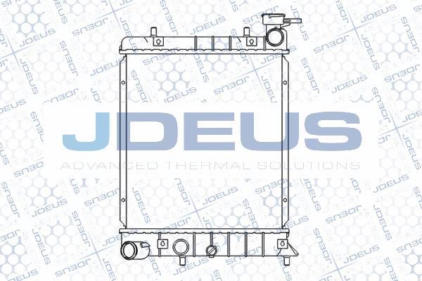 Jdeus 054M18 - Radiatore, Raffreddamento motore autozon.pro