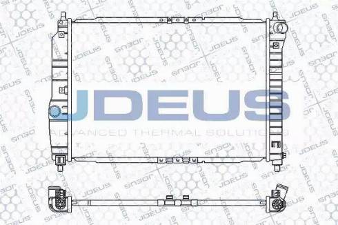 Jdeus 056M08 - Radiatore, Raffreddamento motore autozon.pro