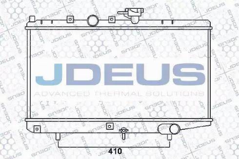 Jdeus 065M22 - Radiatore, Raffreddamento motore autozon.pro