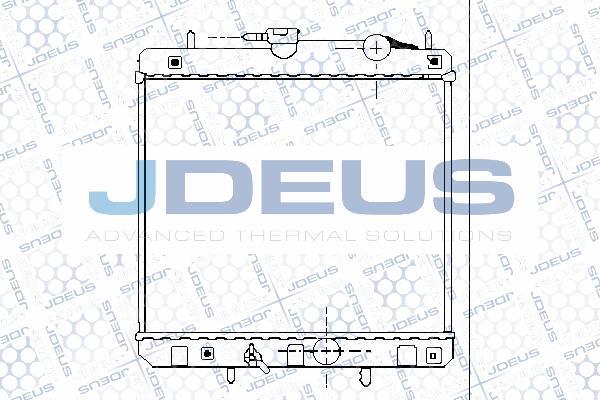 Jdeus 009M04 - Radiatore, Raffreddamento motore autozon.pro