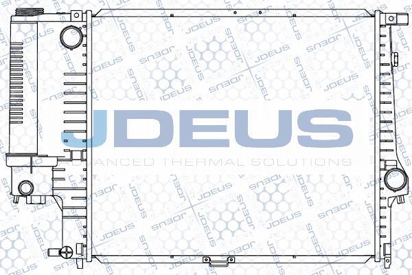 Jdeus 005M47 - Radiatore, Raffreddamento motore autozon.pro