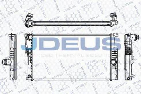 Jdeus 005M30 - Radiatore, Raffreddamento motore autozon.pro