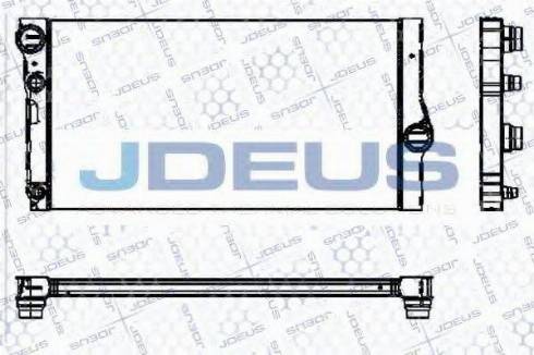 Jdeus 005M31 - Radiatore, Raffreddamento motore autozon.pro