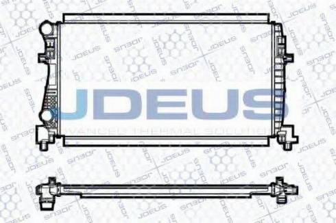 Jdeus 001M26 - Radiatore, Raffreddamento motore autozon.pro