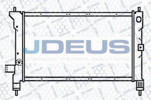 Jdeus 002M09 - Radiatore, Raffreddamento motore autozon.pro