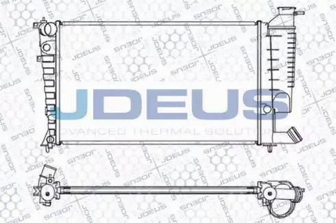 Jdeus 007M41 - Radiatore, Raffreddamento motore autozon.pro