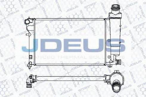 Jdeus 007M09 - Radiatore, Raffreddamento motore autozon.pro