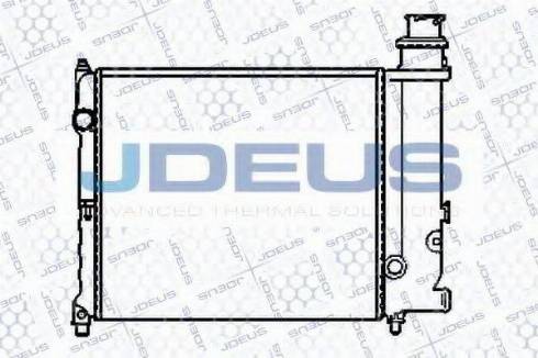 Jdeus 007V04 - Radiatore, Raffreddamento motore autozon.pro