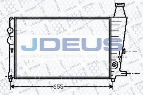 Jdeus 007V05 - Radiatore, Raffreddamento motore autozon.pro