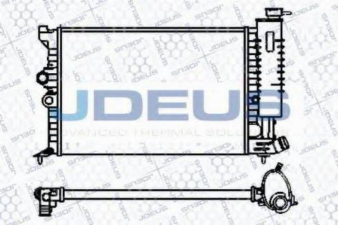 Jdeus 007V18 - Radiatore, Raffreddamento motore autozon.pro