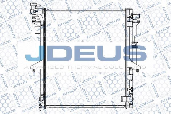 Jdeus 018M44 - Radiatore, Raffreddamento motore autozon.pro