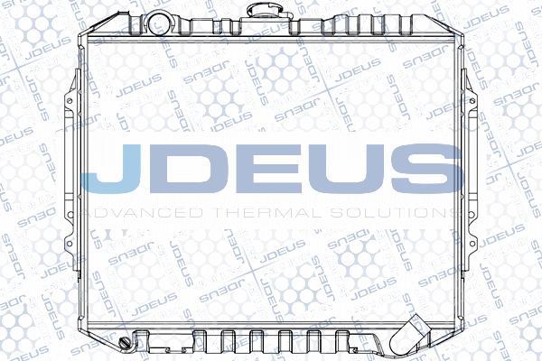 Jdeus 018M47 - Radiatore, Raffreddamento motore autozon.pro