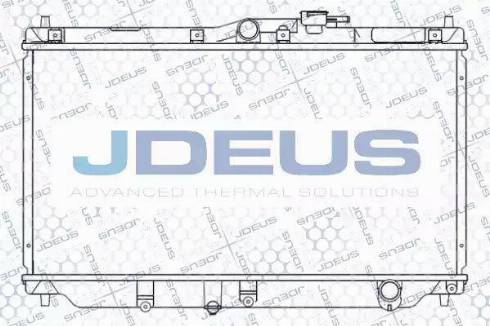 Jdeus 013N19 - Radiatore, Raffreddamento motore autozon.pro