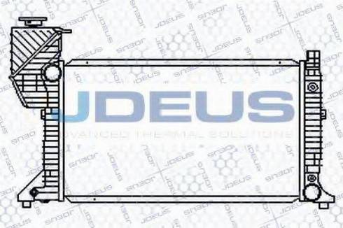 Jdeus 017B21 - Radiatore, Raffreddamento motore autozon.pro