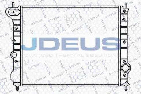 Jdeus 036M09 - Radiatore, Raffreddamento motore autozon.pro