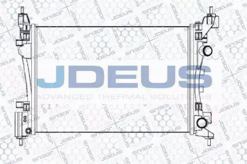 Jdeus 020M68 - Radiatore, Raffreddamento motore autozon.pro