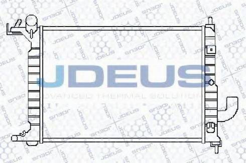 Jdeus 020M33A - Radiatore, Raffreddamento motore autozon.pro