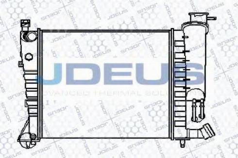 Jdeus 021B21 - Radiatore, Raffreddamento motore autozon.pro