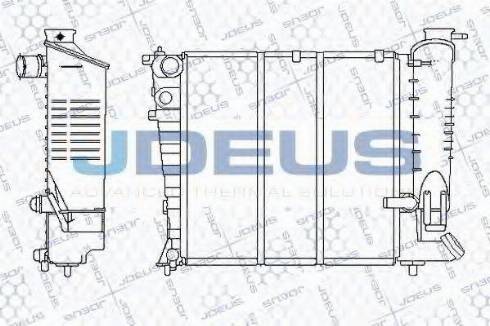 Jdeus 021E30 - Radiatore, Raffreddamento motore autozon.pro