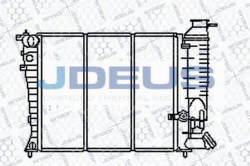 Jdeus 021E31 - Radiatore, Raffreddamento motore autozon.pro