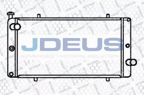 Jdeus 021V13 - Radiatore, Raffreddamento motore autozon.pro