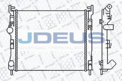 Jdeus 023M41 - Radiatore, Raffreddamento motore autozon.pro