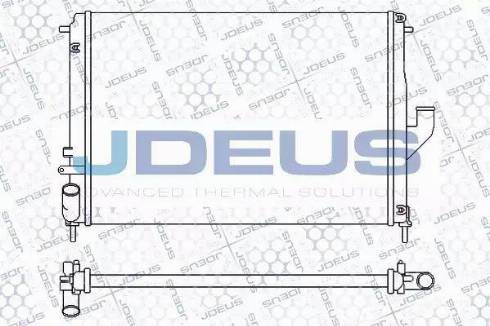 Jdeus 023M56 - Radiatore, Raffreddamento motore autozon.pro