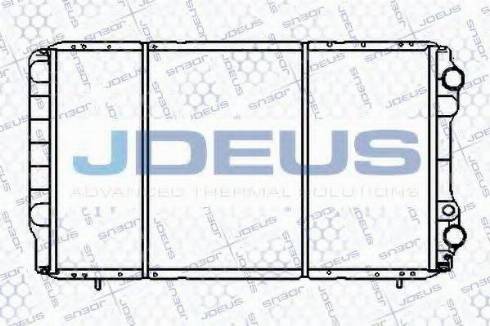 Jdeus 023N37 - Radiatore, Raffreddamento motore autozon.pro