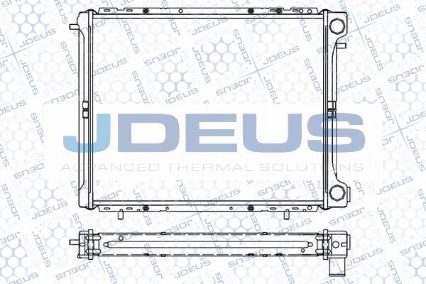 Jdeus 023V35A - Radiatore, Raffreddamento motore autozon.pro