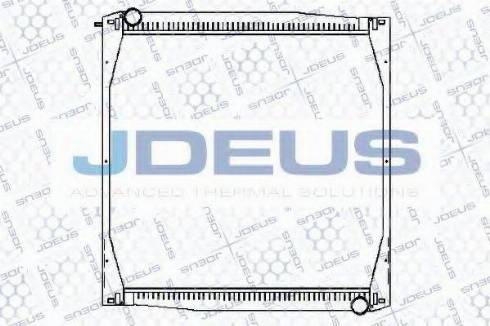 Jdeus 141M04A - Radiatore, Raffreddamento motore autozon.pro