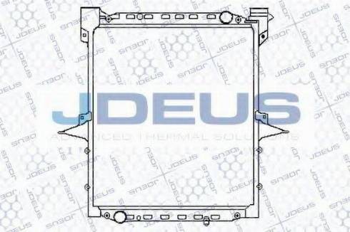 Jdeus 115M06 - Radiatore, Raffreddamento motore autozon.pro