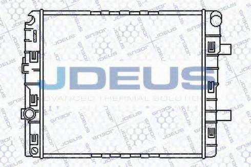 Jdeus 117M49 - Radiatore, Raffreddamento motore autozon.pro