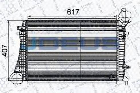 Jdeus 801M32 - Intercooler autozon.pro