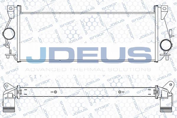 Jdeus 802M25A - Intercooler autozon.pro