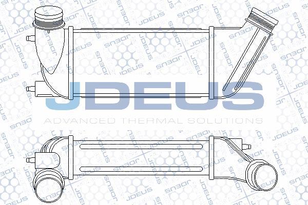 Jdeus 807M26A - Intercooler autozon.pro